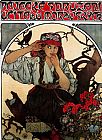 Alphonse Maria Mucha Moravian Teachers' Choir painting